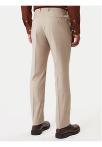 BOSS Garnitur Huge 50557273 Beżowy Regular Fit. Kolor: beżowy. Materiał: wełna #3