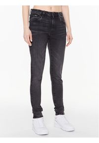 Pepe Jeans Jeansy Regent PL204171 Czarny Skinny Fit. Kolor: czarny