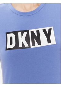 DKNY Sport Sukienka tenisowa DP2D4261 Niebieski Classic Fit. Kolor: niebieski. Materiał: bawełna. Typ sukienki: sportowe. Styl: sportowy