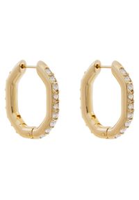 Swarovski Kolczyki kreole Dextera 5724584 Złoty. Materiał: metalowe. Kolor: złoty
