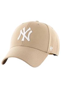 47 Brand - Brand `47 czapka z daszkiem New York Yankees Khaki B-MVPSP17WBP-KH khaki OSFM. Kolor: zielony. Styl: sportowy #1