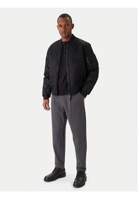 Calvin Klein Kurtka bomber Hero K10K109907 Czarny Relaxed Fit. Kolor: czarny. Materiał: syntetyk #4