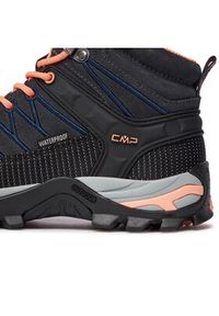 CMP Trekkingi Rigel Mid Wmn Trekking Shoe Wp 3Q12946 Szary. Kolor: szary. Materiał: zamsz, skóra #4