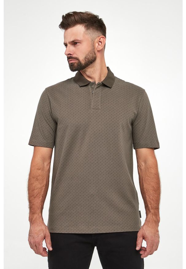 Armani Exchange - Polo męskie ARMANI EXCHANGE. Typ kołnierza: polo