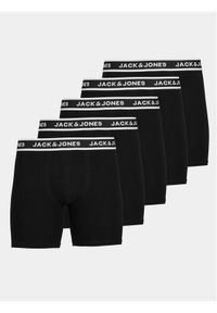 Jack & Jones - Jack&Jones Komplet 5 par bokserek 12229569 Czarny. Kolor: czarny. Materiał: bawełna