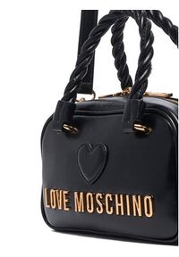 Love Moschino - LOVE MOSCHINO Torebka JC4134PP1PL1100A Czarny. Kolor: czarny. Materiał: skórzane #6