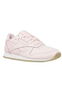 Buty do chodzenia damskie Reebok CL Lthr. Zapięcie: sznurówki. Kolor: różowy. Materiał: tkanina, materiał, skóra, syntetyk. Szerokość cholewki: normalna. Sport: turystyka piesza