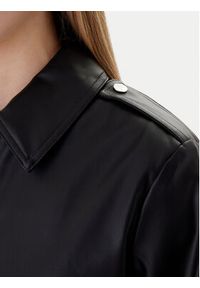 Calvin Klein Jeans Kurtka z imitacji skóry Moto LV047E501G Czarny Regular Fit. Kolor: czarny. Materiał: skóra #6