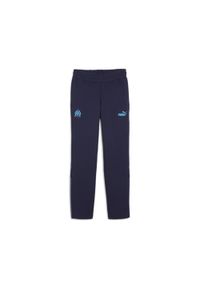 Puma - Spodnie dresowe dla dzieci OM Archive. Kolor: niebieski. Materiał: dresówka. Sport: piłka nożna #1
