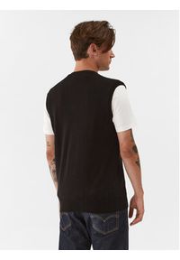 United Colors of Benetton - United Colors Of Benetton Sweter 1002U400L Czarny Regular Fit. Kolor: czarny. Materiał: wełna