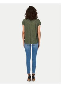 only - ONLY Bluzka Smilla 15231005 Zielony Regular Fit. Kolor: zielony. Materiał: syntetyk #3
