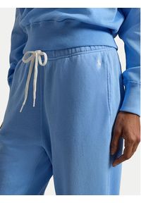 Polo Ralph Lauren Spodnie dresowe 211971694503 Niebieski Tapered Fit. Kolor: niebieski. Materiał: bawełna #6