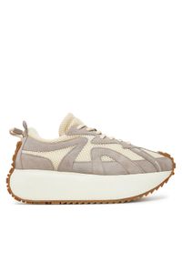 Inuikii Sneakersy Maribella 30102-223 Szary. Kolor: szary. Materiał: mesh, materiał