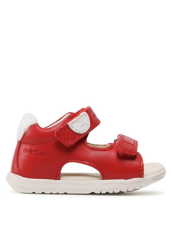 Geox Sandały B Sandal Macchia Boy B254VB08554C7000 Czerwony. Kolor: czerwony