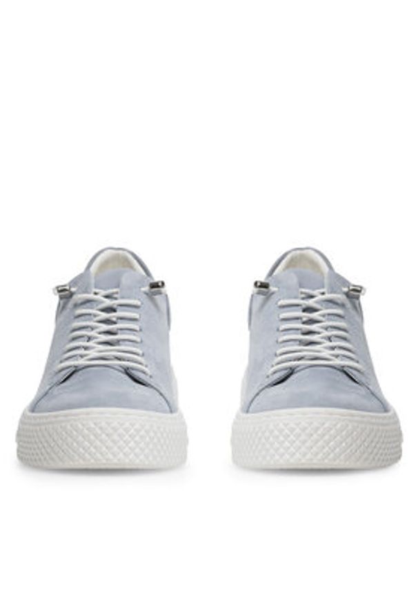 Lasocki Sneakersy WI23-MONACO-08 Niebieski. Kolor: niebieski. Materiał: skóra, zamsz