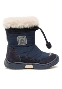 Śniegowce Lasocki Kids. Kolor: niebieski. Materiał: flic #1