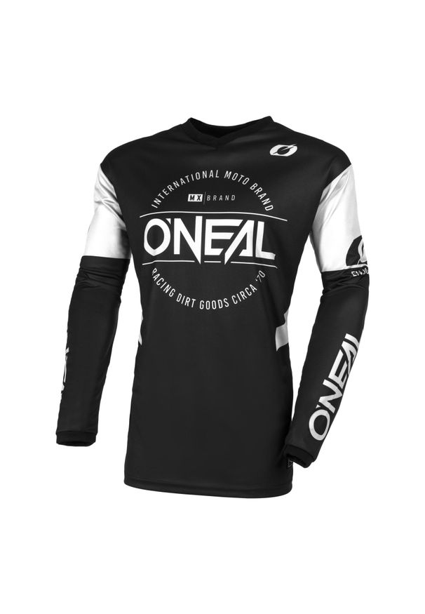O'NEAL - Bluza rowerowa mtb męska O`Neal Brand V.23. Kolor: biały, wielokolorowy, czarny. Materiał: materiał