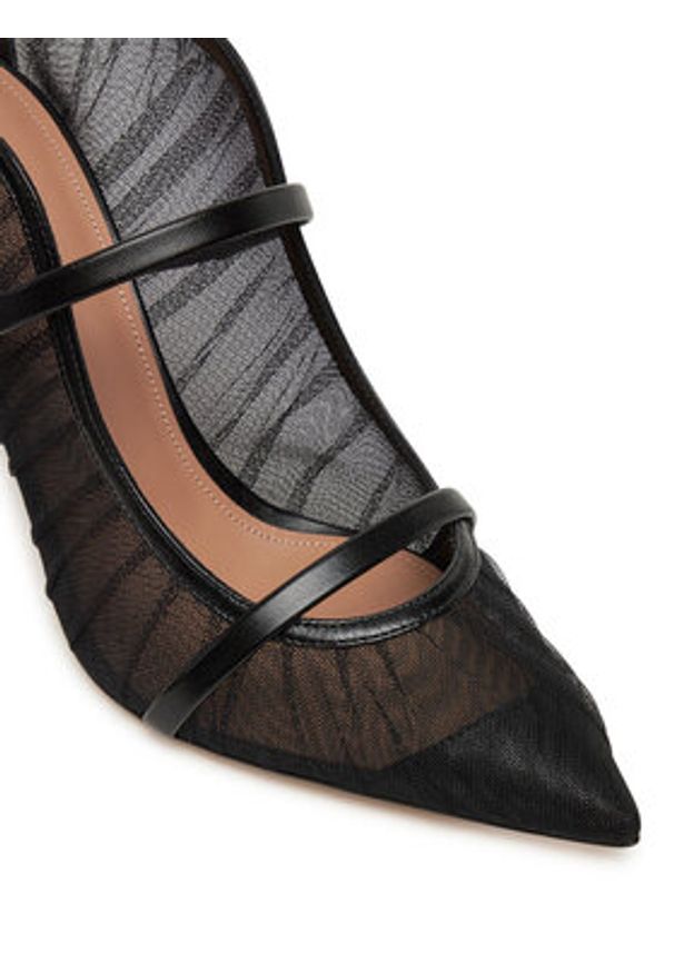 MALONE SOULIERS Klapki Maureen 85-262 Czarny. Kolor: czarny. Materiał: materiał