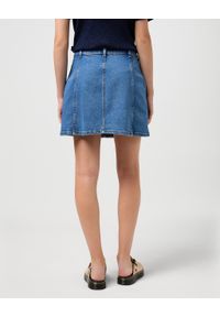 Wrangler - DAMSKA SPÓDNICA WRANGLER DENIM MINI SKIRT MID WASH 112352524. Materiał: denim #4