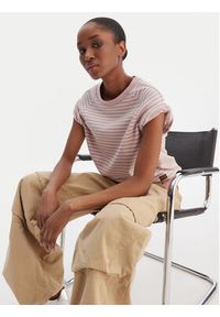 G-Star RAW - G-Star Raw T-Shirt D24512-D979 Fioletowy Regular Fit. Kolor: fioletowy. Materiał: bawełna #4