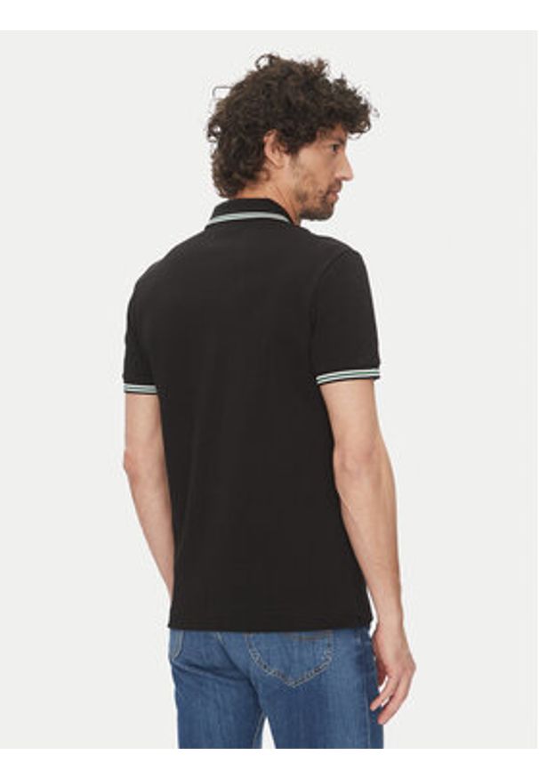 Lacoste Polo PH9875 Czarny Regular Fit. Typ kołnierza: polo. Kolor: czarny. Materiał: bawełna