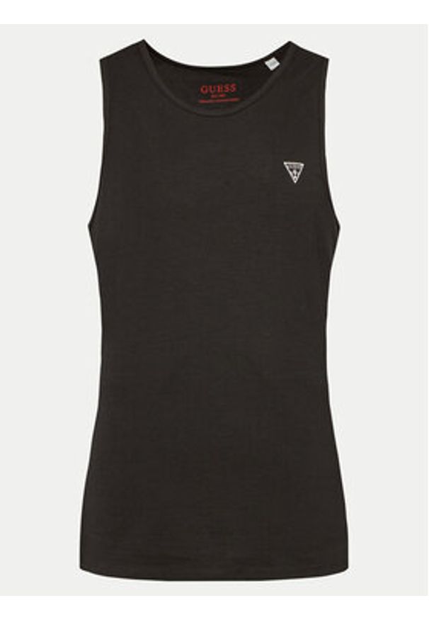 Guess Komplet tank topów U97G15 KCD31 Czarny Regular Fit. Kolor: czarny. Materiał: bawełna