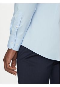 BOSS Koszula H-HANK-kent-C3-214 50538949 Niebieski Slim Fit. Typ kołnierza: kołnierzyk klasyczny. Kolor: niebieski. Materiał: bawełna
