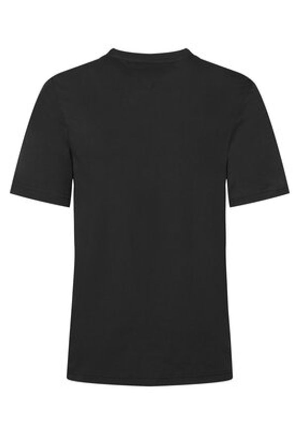 TOMMY HILFIGER - Tommy Hilfiger T-Shirt Brand Love MW0MW41453 Czarny Regular Fit. Kolor: czarny. Materiał: bawełna
