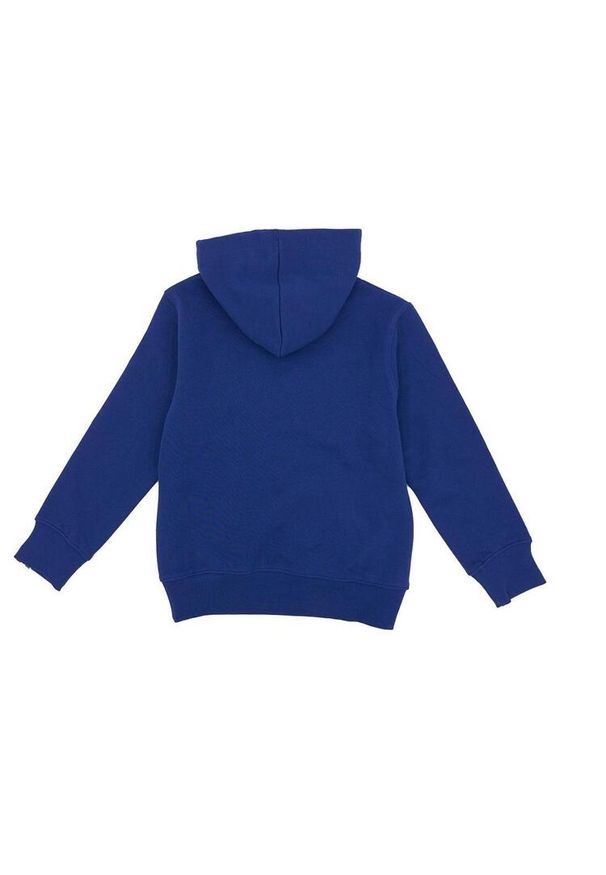 LEONE 1947 APPAREL - Dziecięca bluza z kapturem i logo Basic. Typ kołnierza: kaptur. Kolor: niebieski. Sport: joga i pilates