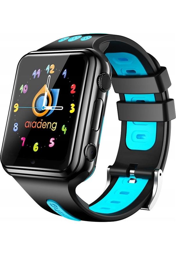 LOGIT - Smartwatch Logit V7 Czarno-niebieski (5904653723260). Rodzaj zegarka: smartwatch. Kolor: czarny, niebieski, wielokolorowy