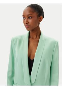 BOSS Marynarka Janka3 50537473 Zielony Regular Fit. Kolor: zielony. Materiał: syntetyk #4