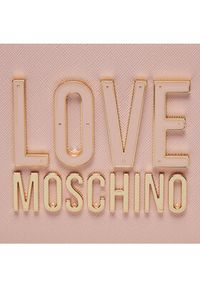 Love Moschino - LOVE MOSCHINO Torebka JC4213PP1ILQ160A Różowy. Kolor: różowy. Materiał: skórzane