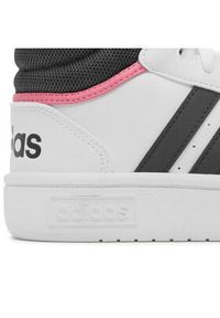 Adidas - adidas Sneakersy Hoops 3.0 GW5455 Biały. Kolor: biały. Materiał: materiał