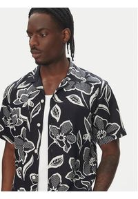 Lindbergh Koszula 30-203707 Czarny Regular Fit. Kolor: czarny. Materiał: lyocell #2