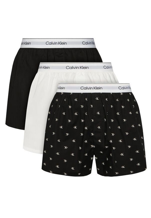 Calvin Klein Underwear Komplet bokserek LV00NB4267 Czarny. Kolor: czarny. Materiał: bawełna