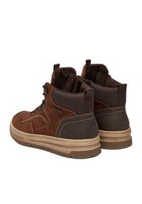 Rieker Sneakersy CEO-38554-22 Brązowy. Kolor: brązowy. Materiał: nubuk, skóra #3