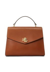 Lauren Ralph Lauren - Torebka LAUREN RALPH LAUREN. Kolor: brązowy