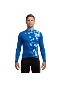 C-LAB - Koszulka kolarska z długim rękawem Alturo - Niebieska. Kolor: niebieski. Materiał: włókno. Długość rękawa: długi rękaw. Długość: długie. Sezon: wiosna. Sport: kolarstwo #2