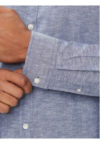 Jack & Jones - Jack&Jones Koszula 12248579 Niebieski Slim Fit. Kolor: niebieski. Materiał: len, bawełna #6