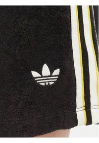 Adidas - adidas Szorty sportowe Terry Towel Firebird KD1398 Czarny Loose Fit. Kolor: czarny. Materiał: bawełna #5