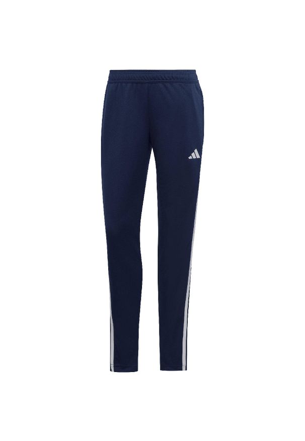 Spodnie sportowe damskie Adidas Tiro 23 League Training. Kolor: biały, wielokolorowy, niebieski