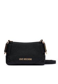 Love Moschino - LOVE MOSCHINO Torebka JC4096PP1PLT1000 Czarny. Kolor: czarny. Materiał: skórzane #5