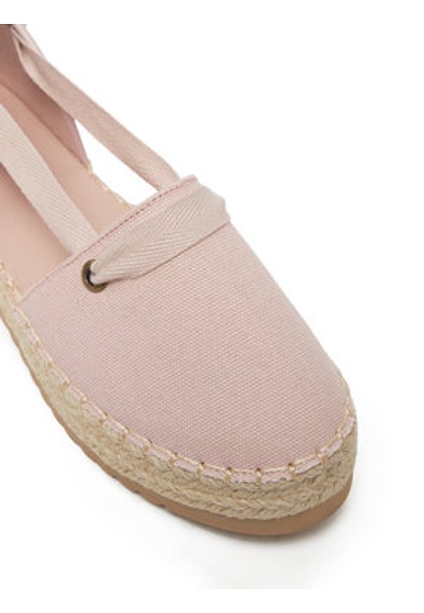 DeeZee Espadryle ZYLS093 Różowy. Kolor: różowy. Materiał: materiał