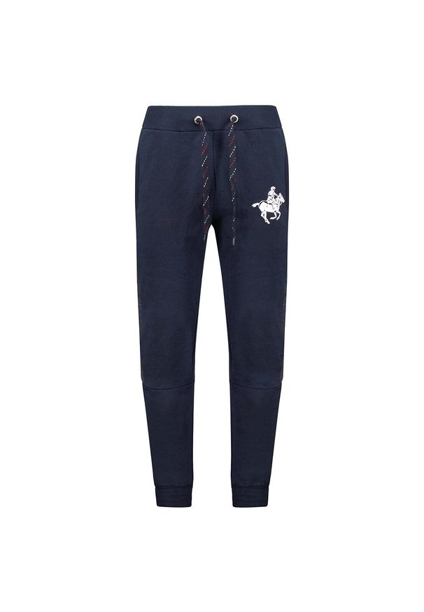 Spodnie dresowe Geographical Norway MAHORSE EO-PR MEN 100 granatowy męska. Kolor: niebieski. Materiał: dresówka. Sezon: lato. Sport: turystyka piesza