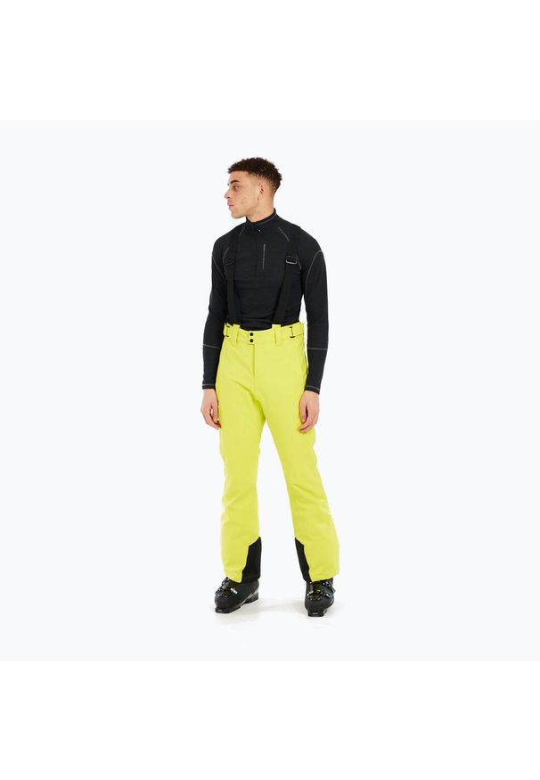 Spodnie snowboardowe męskie Protest Prtrowens. Kolor: żółty, wielokolorowy, zielony. Sezon: zima. Sport: snowboard