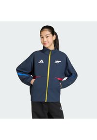 Adidas - Dziecięca bluza reprezentacyjna Arsenal FC Z.N.E.. Okazja: na co dzień. Kolor: niebieski. Materiał: dresówka. Styl: casual, sportowy #1