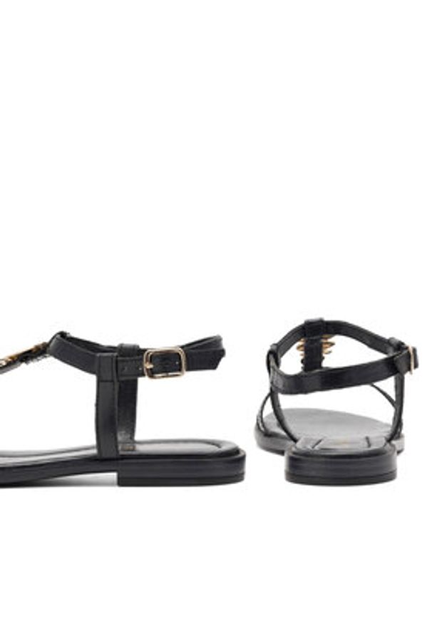 Lasocki Sandały AGA WI23-AGA-07 Czarny. Kolor: czarny. Materiał: skóra