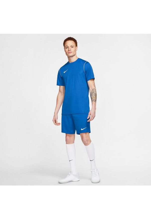 Koszulka treningowa męska Nike Park 20. Kolor: niebieski. Długość rękawa: krótki rękaw. Długość: krótkie