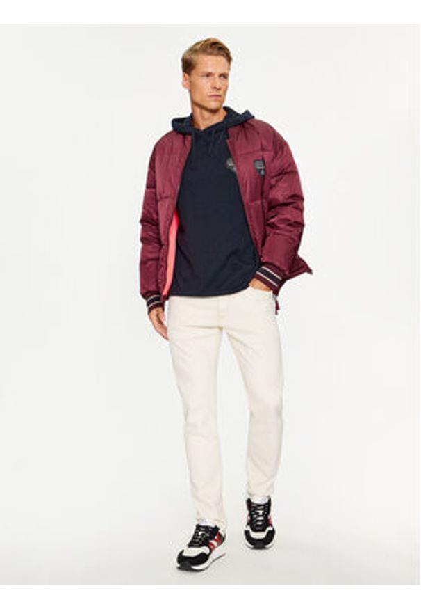 Armani Exchange Sweter 6RZM2A ZM3FZ 1510 Granatowy Regular Fit. Kolor: niebieski. Materiał: syntetyk