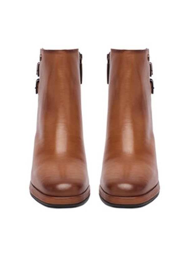 Beverly Hills Polo Club Botki CEO-WI44-LAUREN-01 Brązowy. Kolor: brązowy. Materiał: skóra